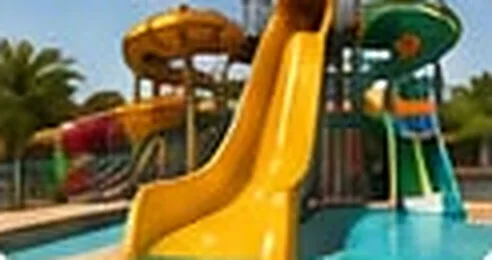 المنزلق المستقيم للأطفال